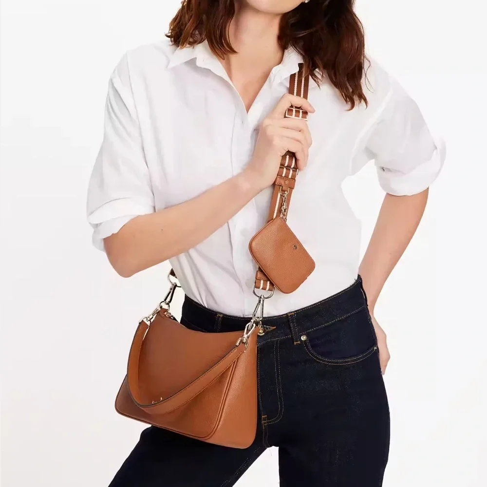 Kate Spade Rosie Shoulder Bag With Tech Attachment AirPod 
Warm Gingerbread 
NWT - Picture 3 of 16